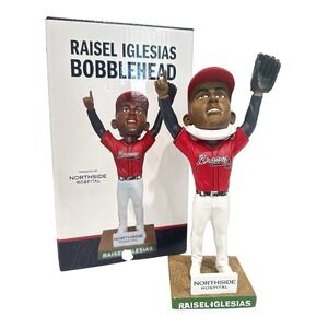 Raisel Iglesias Atlanta Braves‎ Bobblehead 5/8/25 MLB Pitcher Collectible